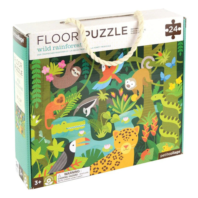 Wild Rainforest Floor Puzzle (Jigsaw Products)
