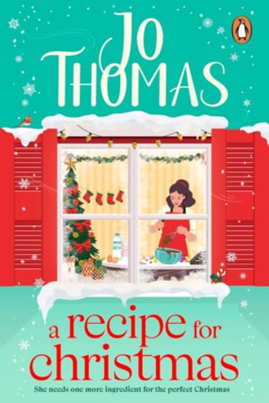 A Recipe for Christmas By Jo Thomas exclusive sprayed edges