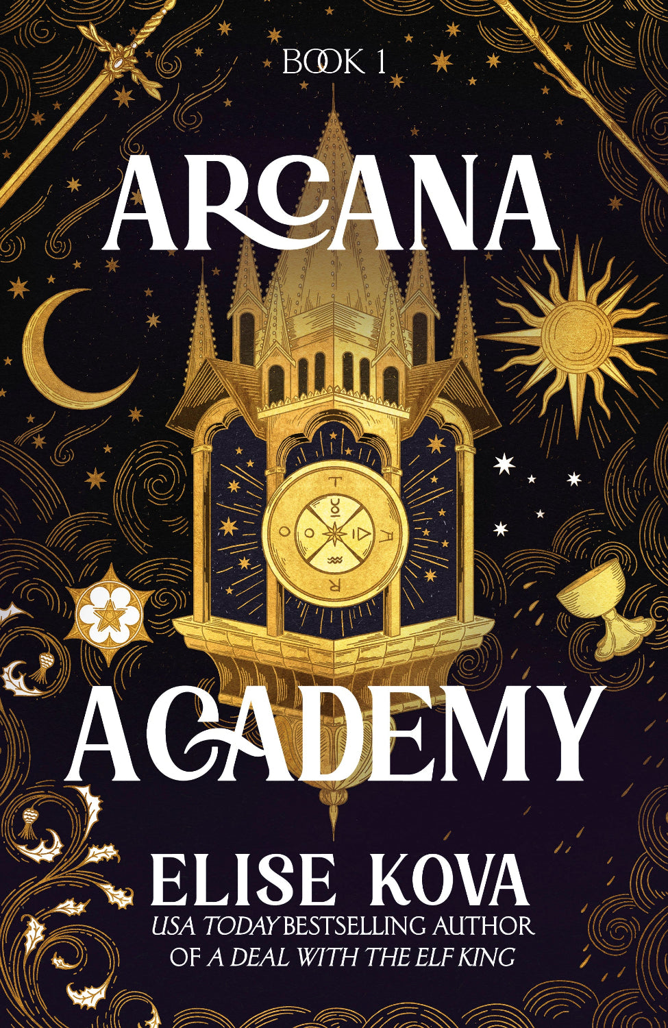 Arcana Academy Elise Kova - Arcana Academy #1 (Hardback)