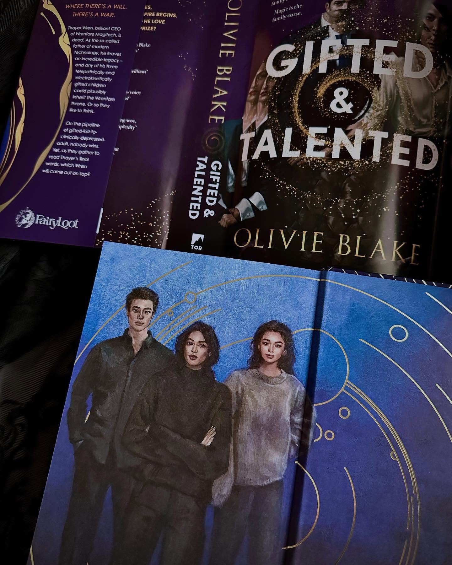 Gifted & Talented by Olivie Blake Fairyloot edition