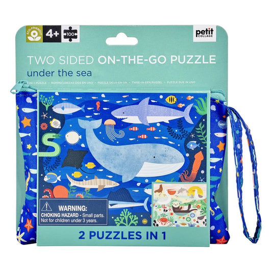 Under the Sea Two-sided Travel Puzzle (Jigsaw Products)
