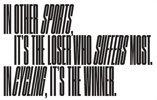 The Art of Suffering: Capturing the brutal beauty of road cycling with foreword by Wout van Aert (Hardback)