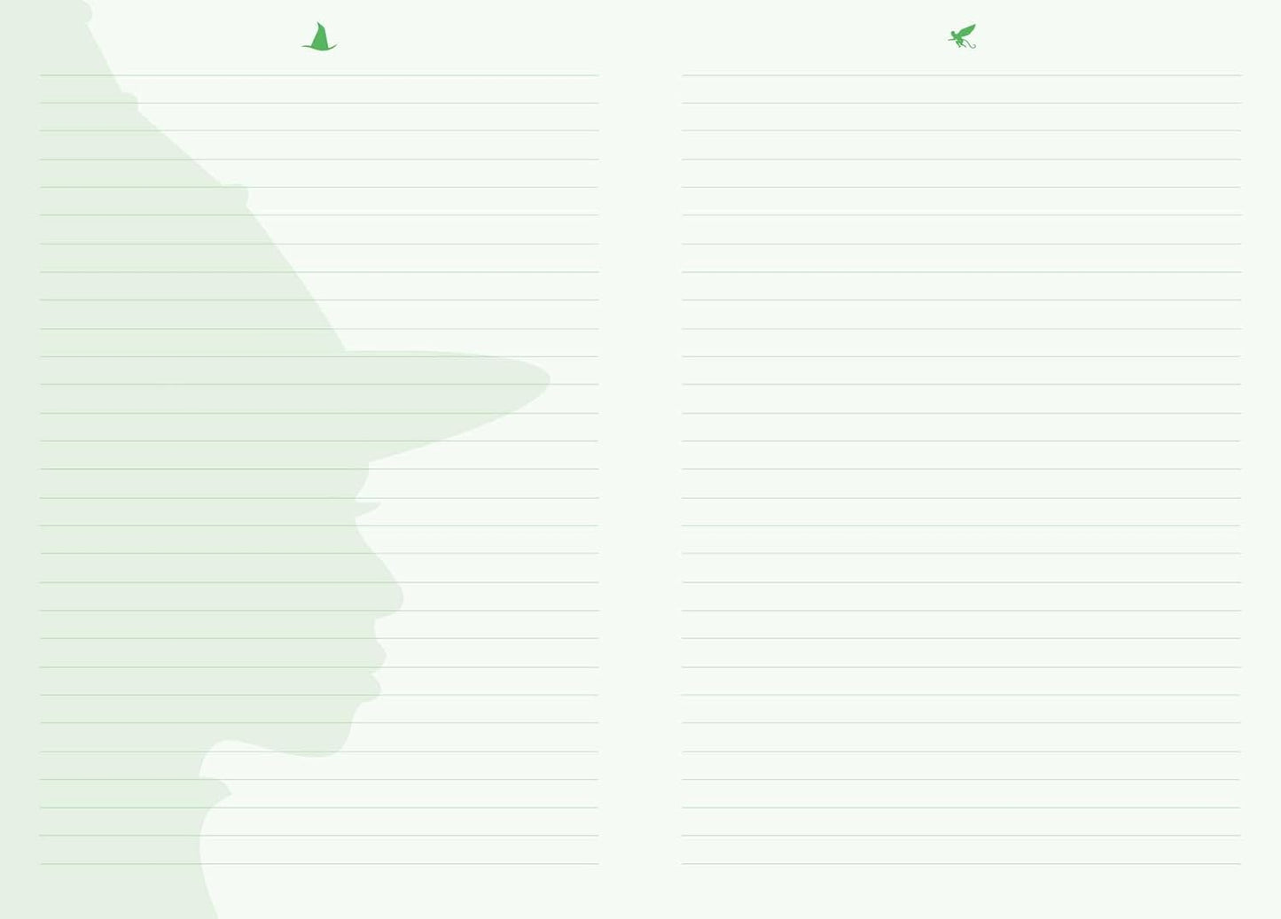 Wicked: Elphaba / Glinda Reversible Sculpted Journal