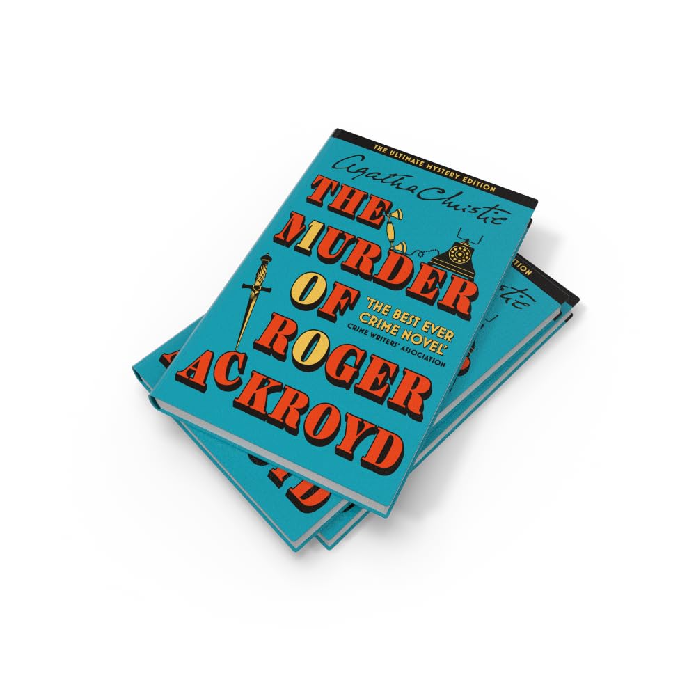 The Murder of Roger Ackroyd By Agatha Christie - Hercule Poirot #4  The Ultimate Mystery Edition (Hardback)
