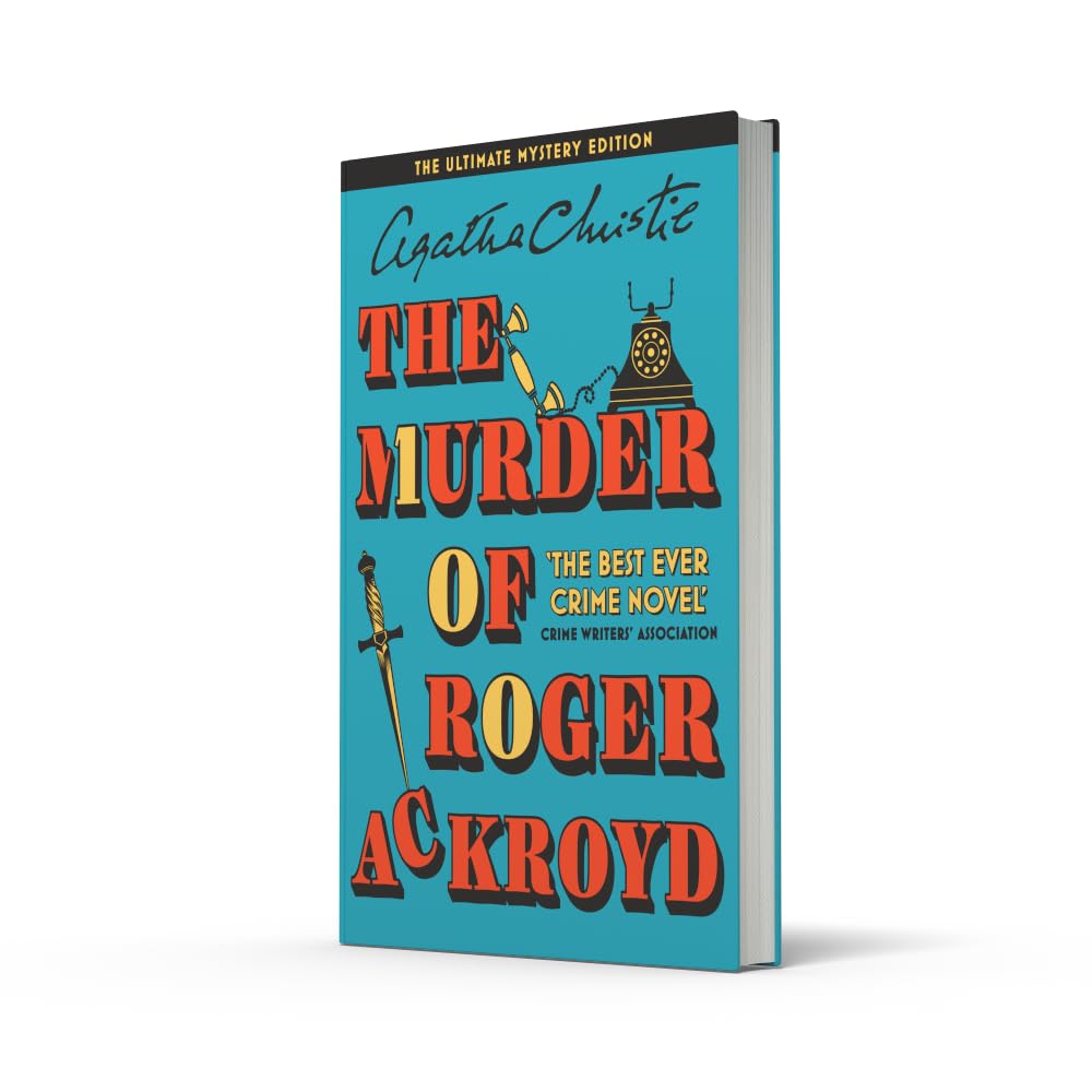 The Murder of Roger Ackroyd By Agatha Christie - Hercule Poirot #4  The Ultimate Mystery Edition (Hardback)