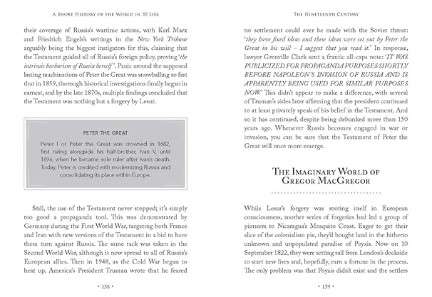 A Short History of the World in 50 Lies