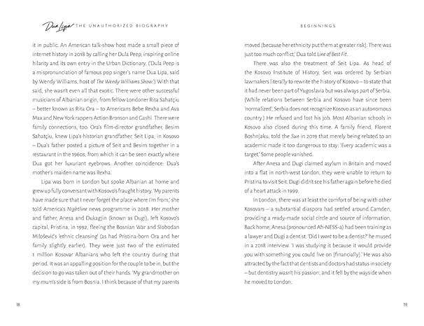 Dua Lipa: The Unauthorized Biography (Hardback)