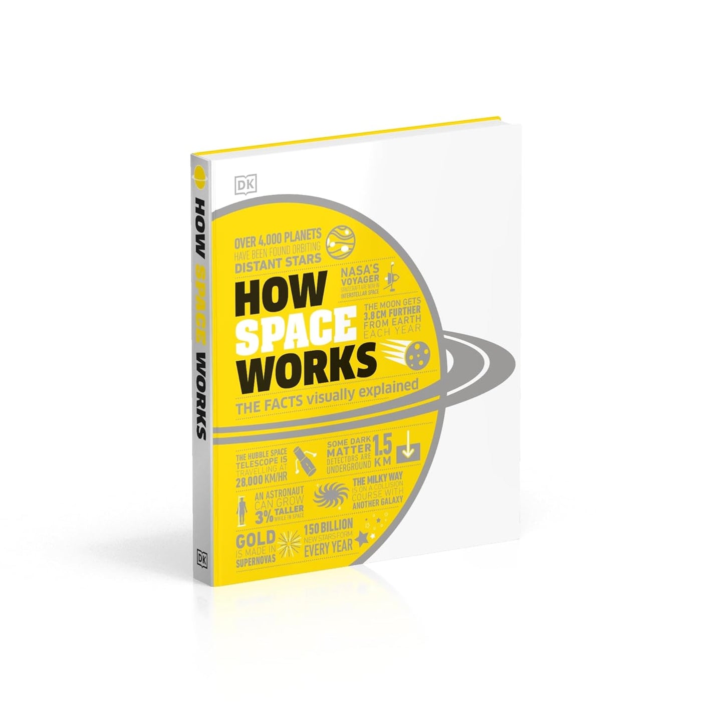How Space Works: The Facts Visually Explained - DK How Stuff Works (Hardback)