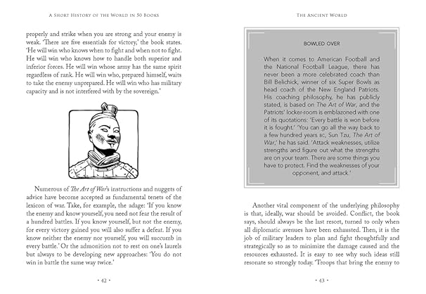 A Short History of the World in 50 Books (hardback)