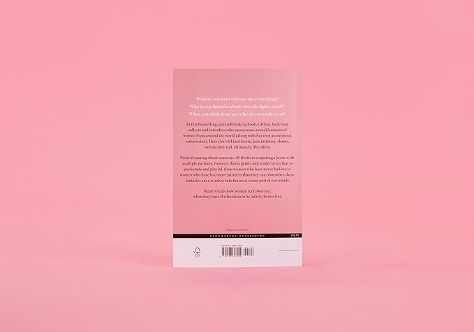 Want: Sexual Fantasies by Anonymous By Gillian Anderson  (editor) ,  Anonymous