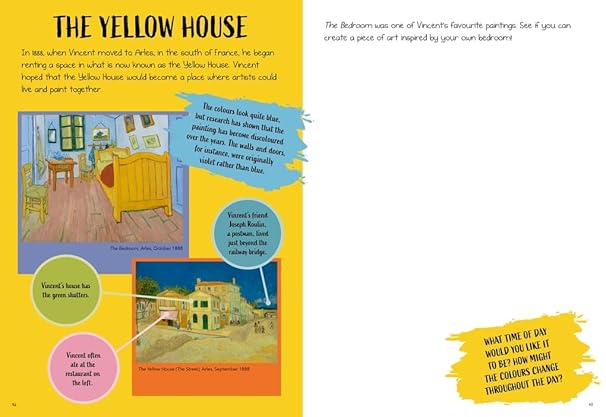 Make Art with Van Gogh: An Art Activity Book