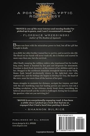 Bones By K.L. Speer - Bones #1