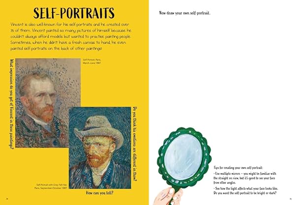 Make Art with Van Gogh: An Art Activity Book