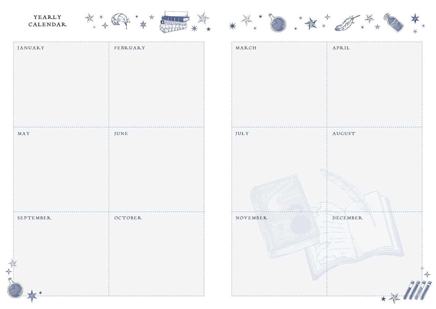 Harry Potter: Spells and Potions Traveler's Notebook Set (IE Gift / Stationery): (Refillable Notebook) Flexibound