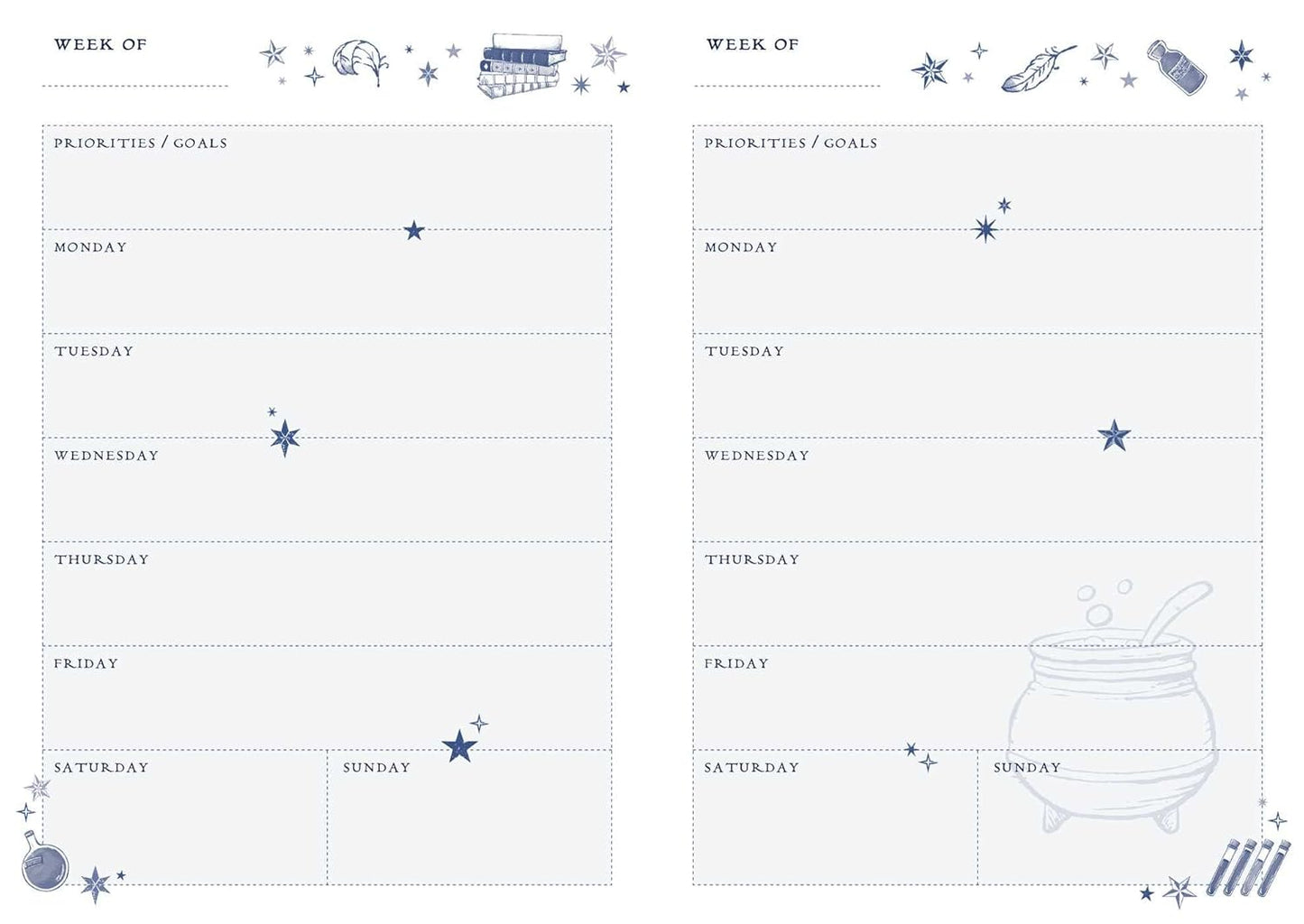 Harry Potter: Spells and Potions Traveler's Notebook Set (IE Gift / Stationery): (Refillable Notebook) Flexibound