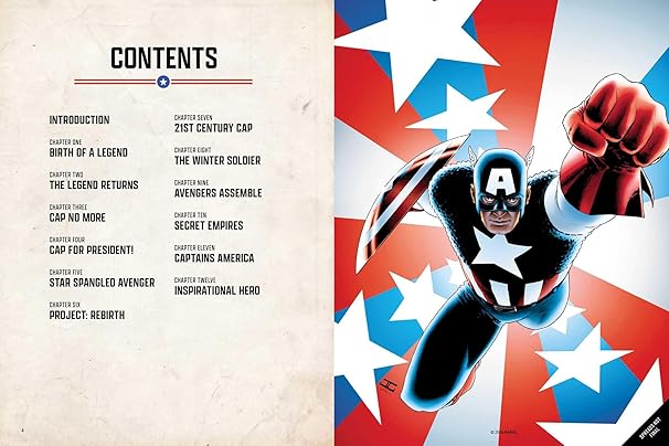 Marvel's Captain America: The Illustrated History: The Making of the Star-Spangled Avenger (Hardback)