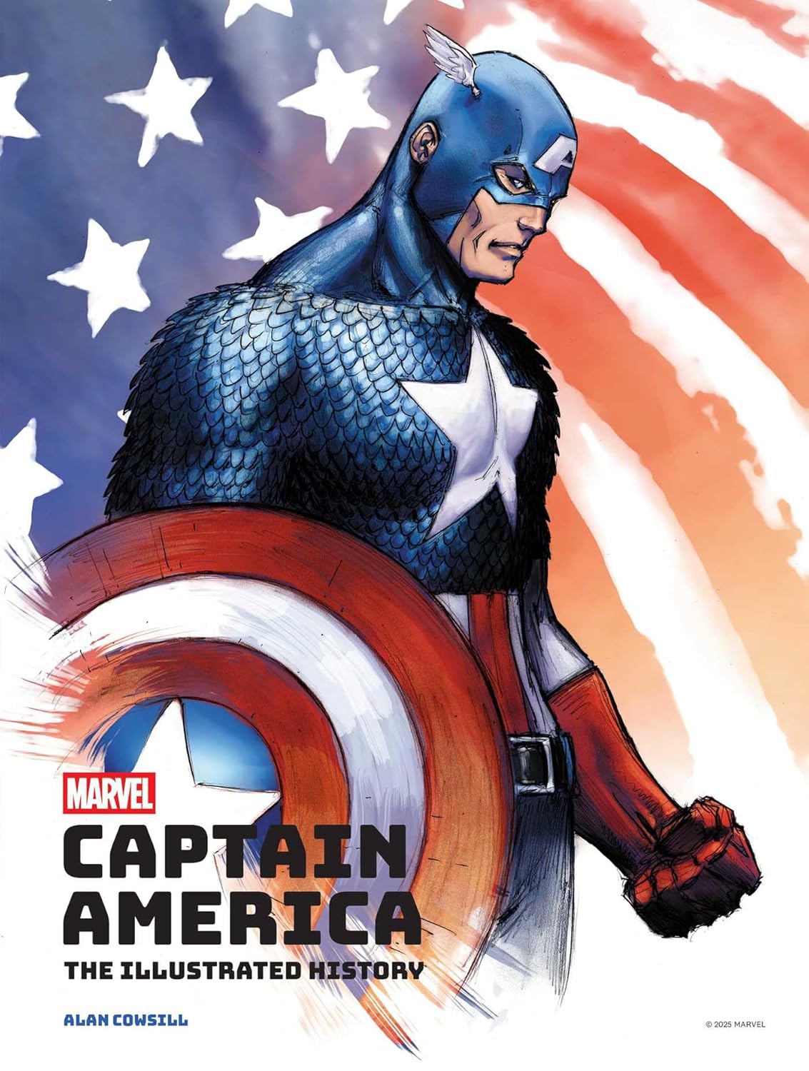 Marvel's Captain America: The Illustrated History: The Making of the Star-Spangled Avenger (Hardback)