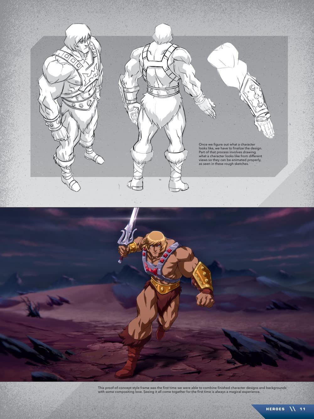 The Art of Masters of the Universe: Revelation (Hardback)