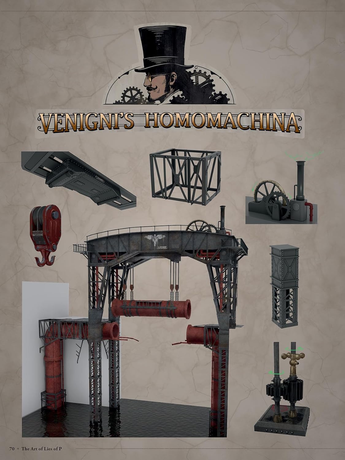 The Art of Lies of P (Hardback)