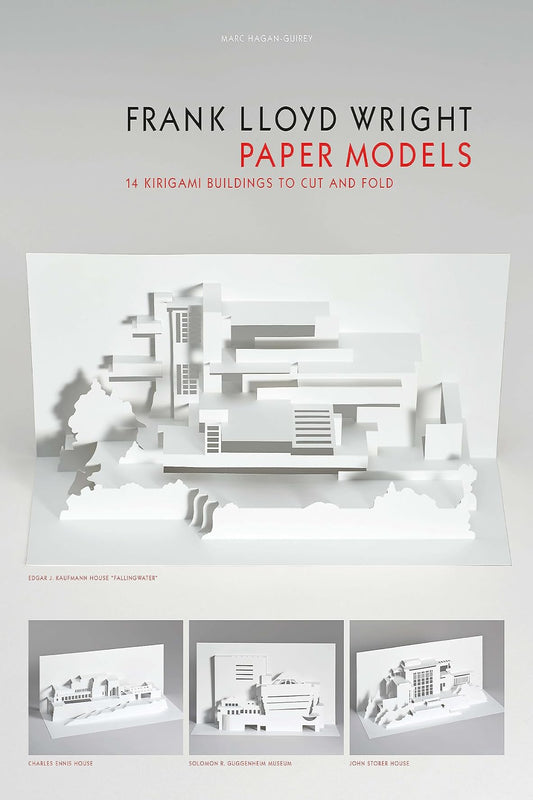 Frank Lloyd Wright Paper Models: 14 Kirigami Buildings to Cut and Fold (Miscellaneous print)