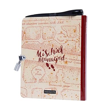 Insights Harry Potter: Marauder's Map Lock and Key Diary (Hardcover)