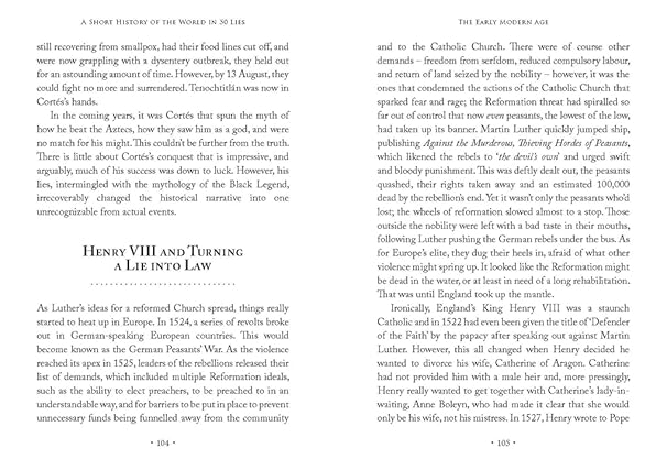 A Short History of the World in 50 Lies