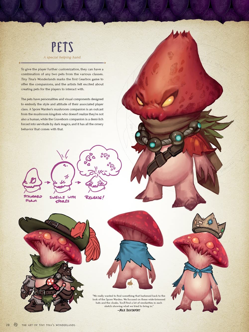 The Art of Tiny Tina's Wonderlands (Hardback)