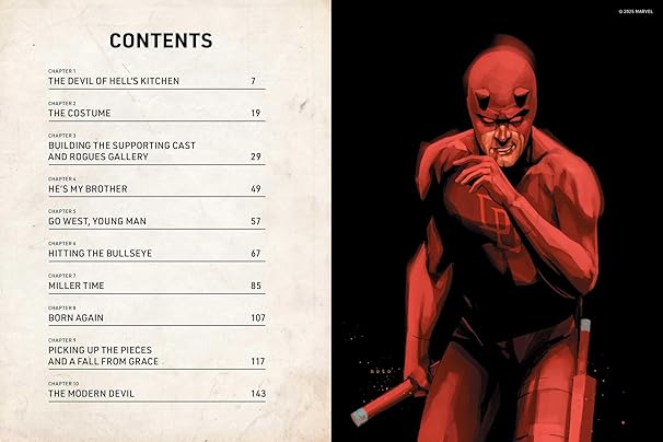 Marvel: The Art of Daredevil: The Illustrated History (Hardcover)