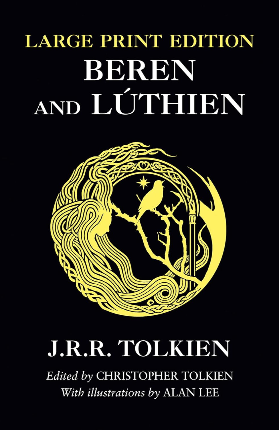 Beren and Lúthien By J. R. R. Tolkien (Paperback large type edition)