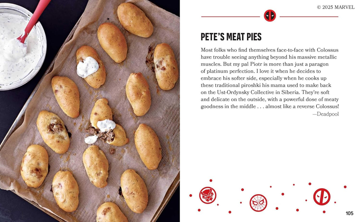 A Taste of Marvel: Snacks: Bite-Size Recipes in a Snack-Size Book (Hardback)