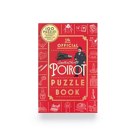 The Official Poirot Puzzle Book: Put your little grey cells to the ultimate test this Christmas