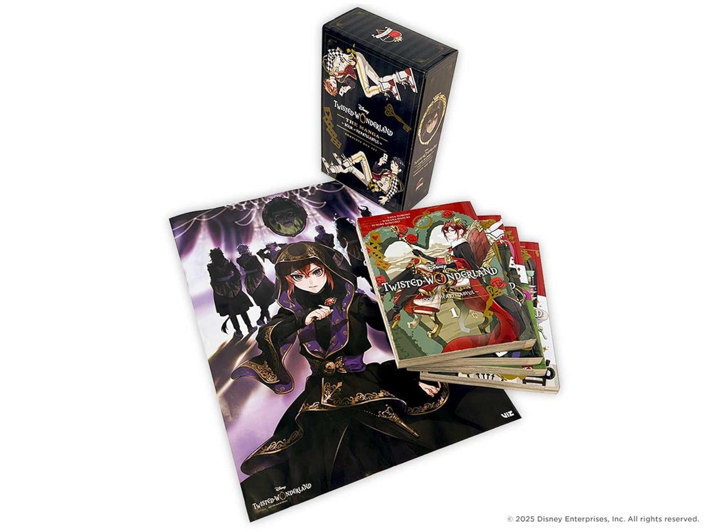 Disney Twisted-Wonderland: The Manga – Book of Heartslabyul Complete Box Set: Includes vols. 1-4 with premium - Disney Twisted-Wonderland: The Manga – Book of Heartslabyul Complete Box Set