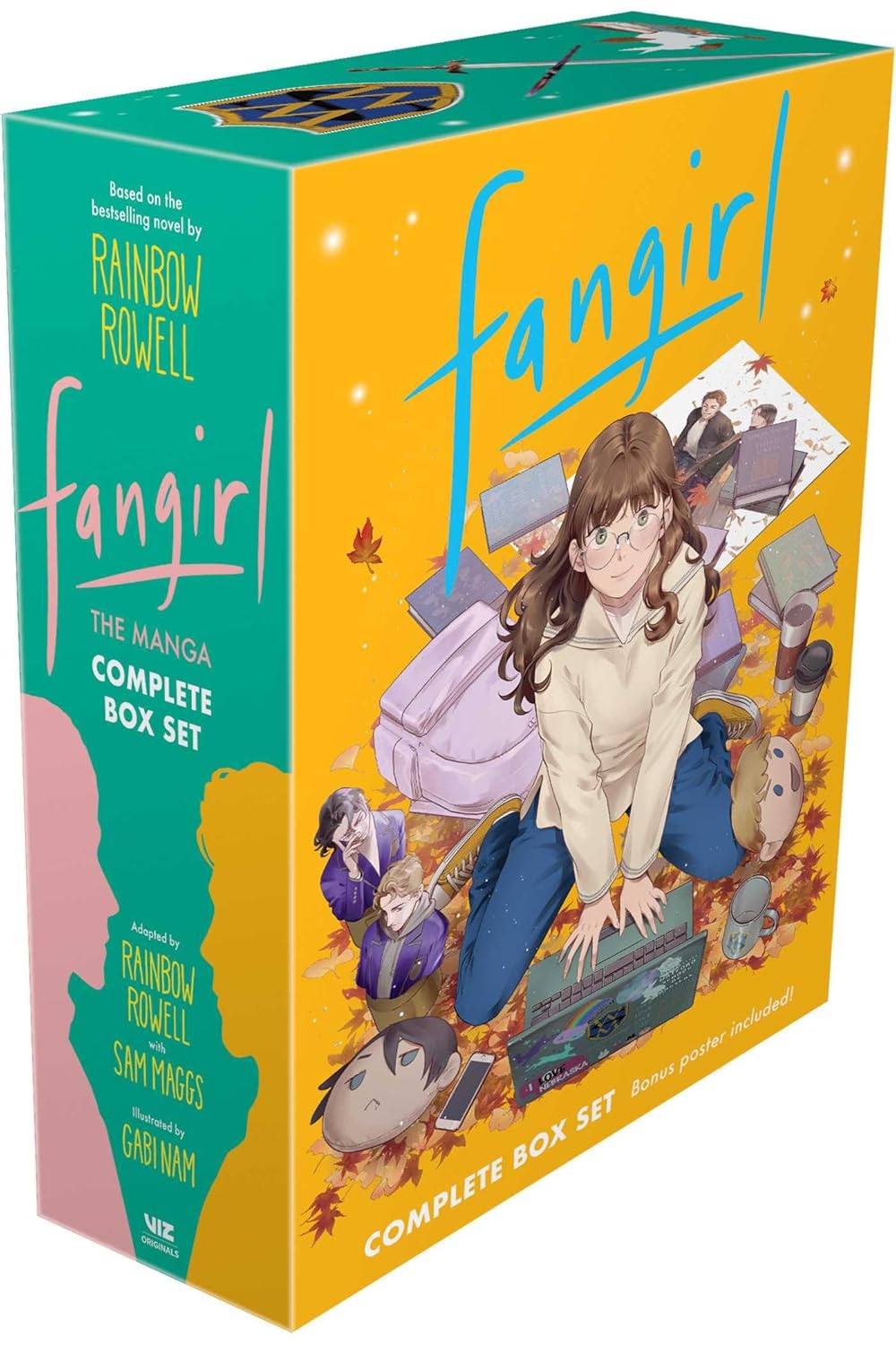 Fangirl: The Manga Complete Box Set: Includes volumes 1-4, with poster - Fangirl: The Manga Complete Box Set