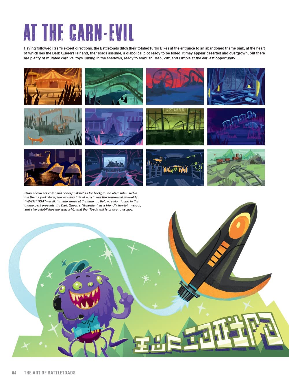 The Art of Battletoads (Hardback)