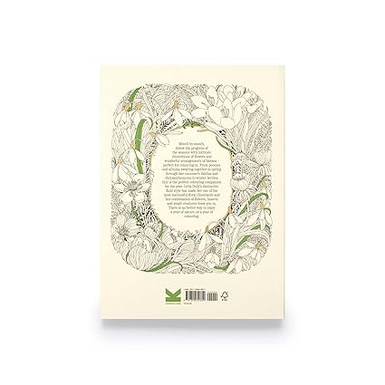 Floribunda Year: A Flower Colouring Companion (Paperback)