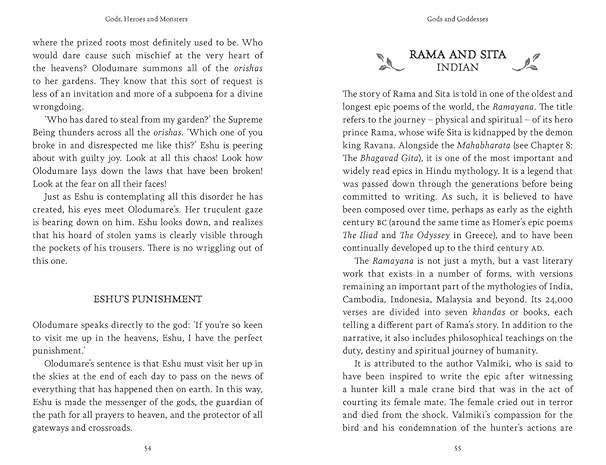 Gods, Heroes and Monsters: Myths and Legends from Around the World (hardback)