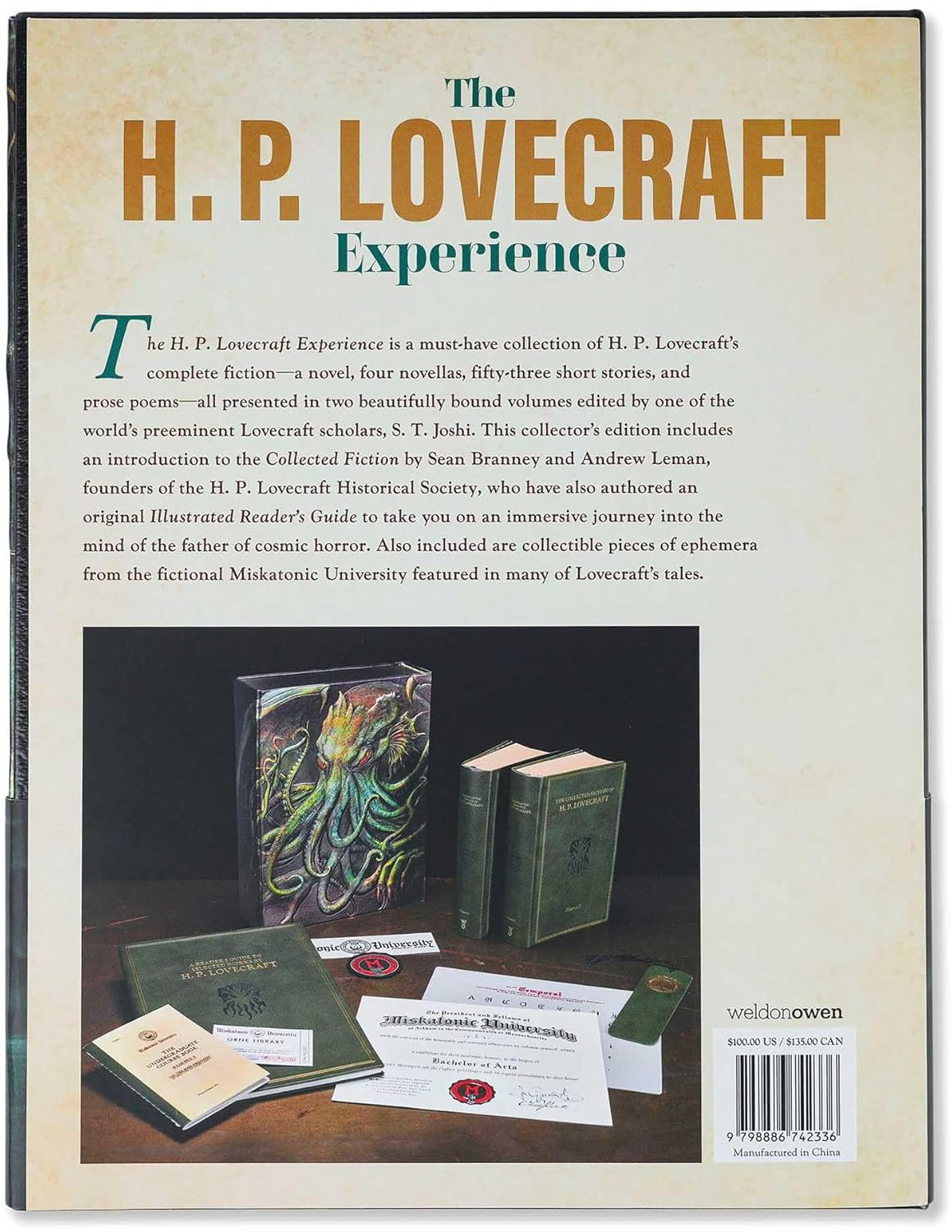 The H.P. Lovecraft Experience: Deluxe Box Set (Hardcover)