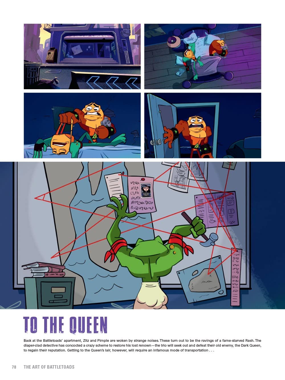 The Art of Battletoads (Hardback)