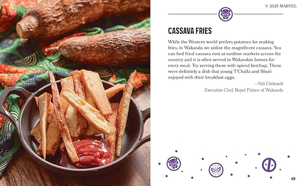 A Taste of Marvel: Snacks: Bite-Size Recipes in a Snack-Size Book (Hardback)