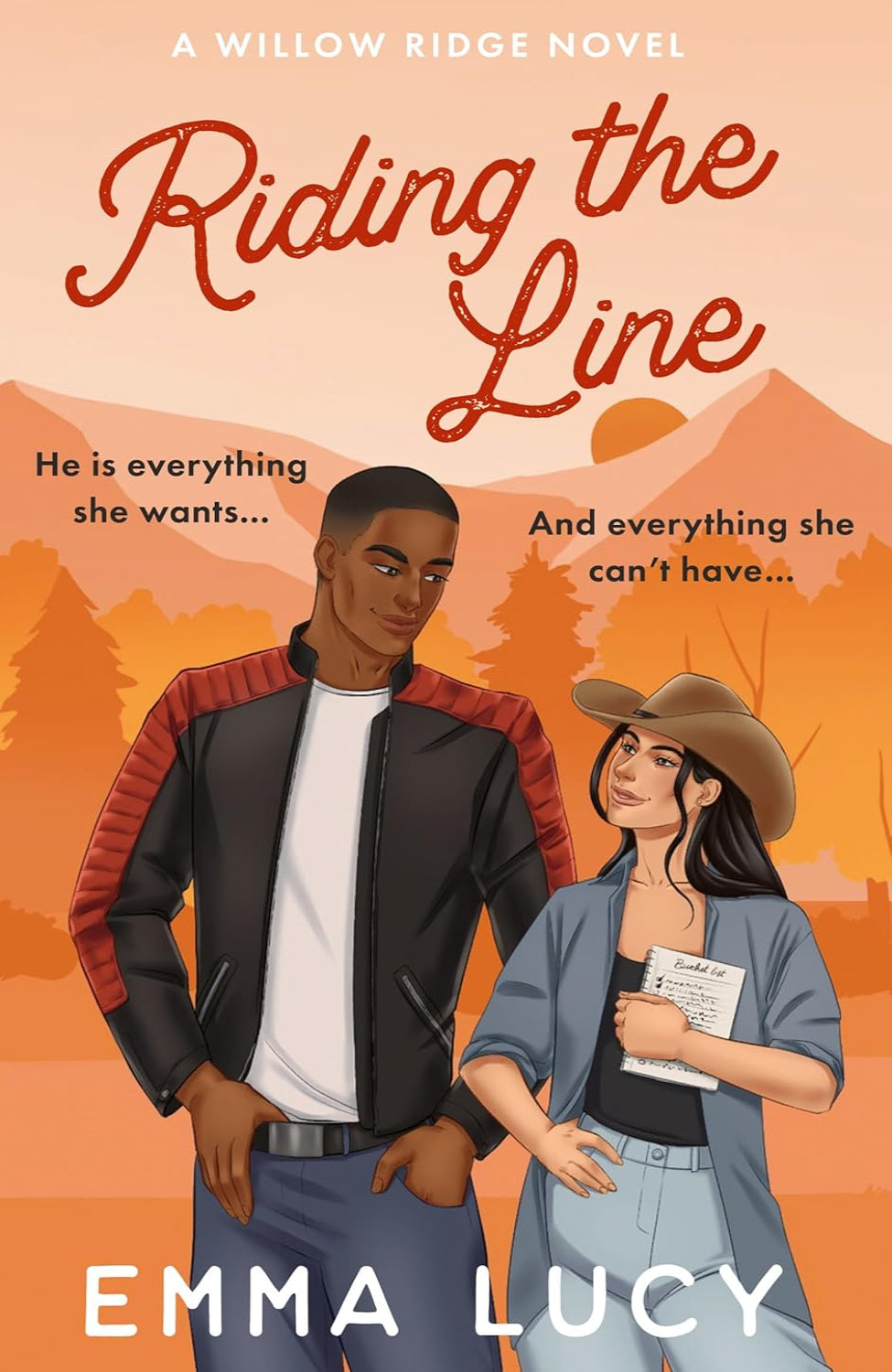 Riding the Line By Emma Lucy - Willow Ridge #2