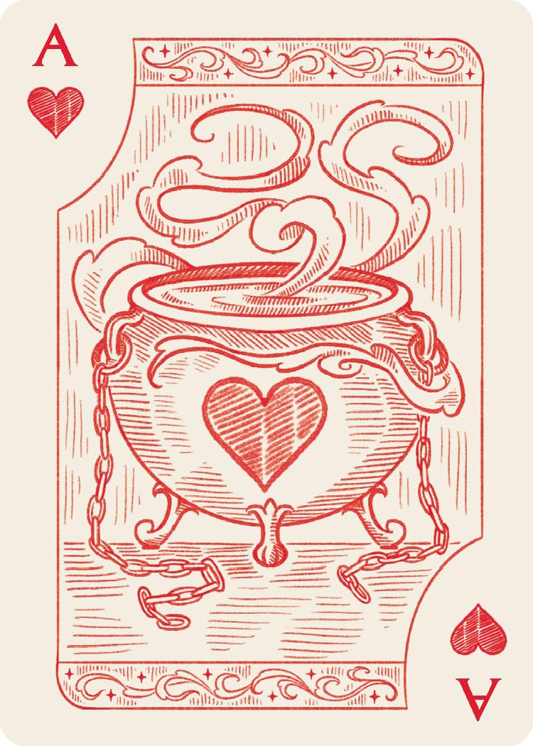 A Court of Thorns and Roses Official Playing Card Set (Night Court Inner Circle): 2-Deck Set