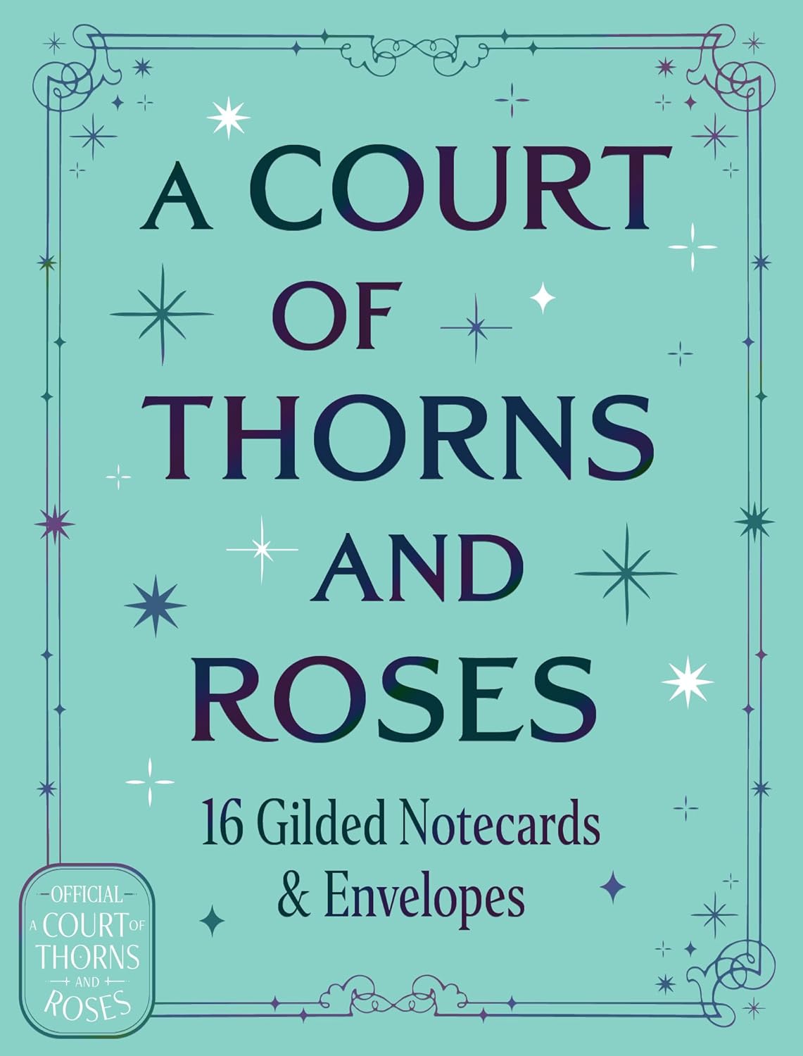 A Court Of Thorns And Roses Official Gilded Notecards: 16 Notecards & Envelopes - Sarah J. Maas