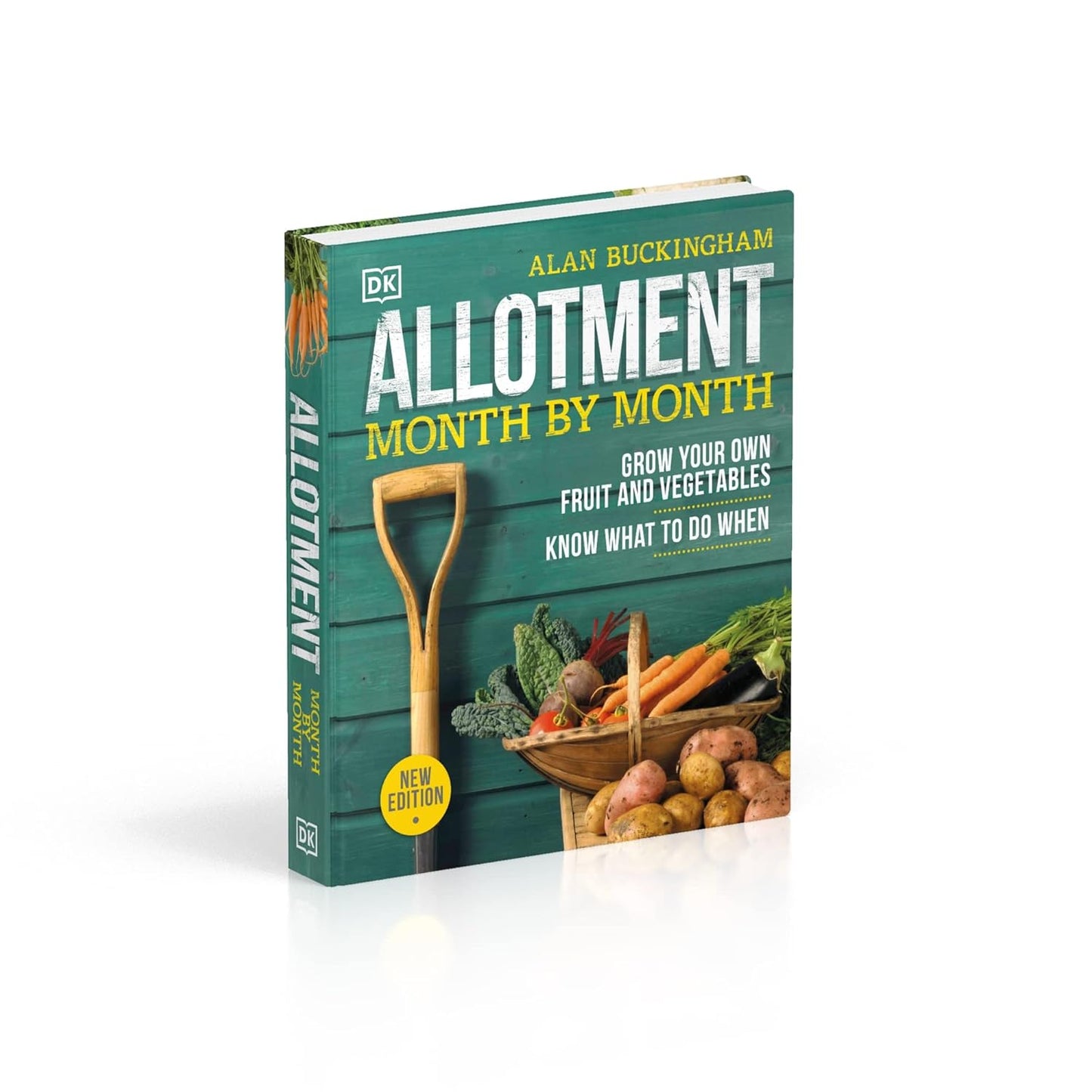 Allotment Month By Month: Grow your Own Fruit and Vegetables, Know What to do When (Hardback)