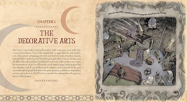 The Book of Wizard Craft: In Which the Apprentice Finds Spells, Potions, Fantastic Tales & 50 Enchanting Things to Make - The Books of Wizard Craft (Leather / fine binding)