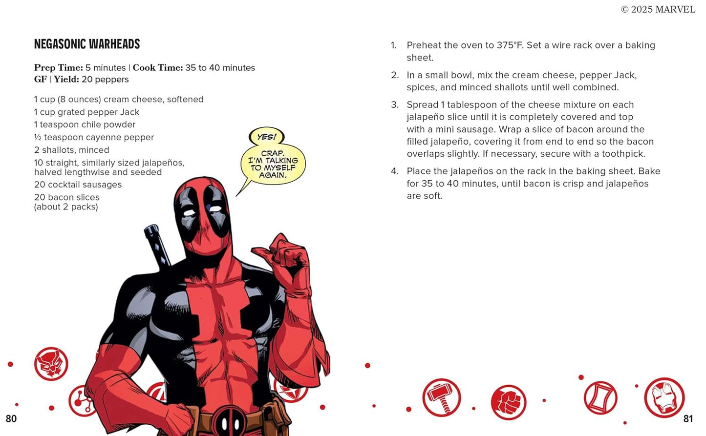 A Taste of Marvel: Snacks: Bite-Size Recipes in a Snack-Size Book (Hardback)