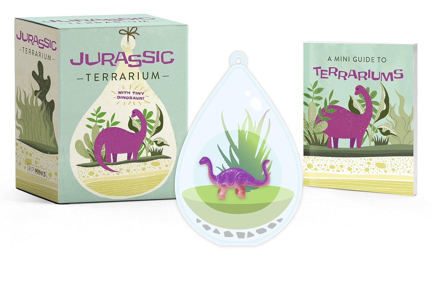 Jurassic Terrarium: With tiny dinosaur! (Rp Minis)