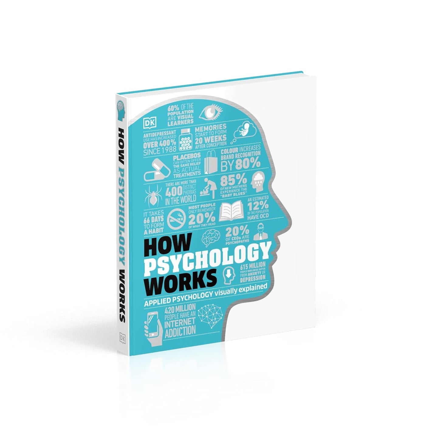 How Psychology Works: The Facts Visually Explained - DK How Stuff Works (Hardback)