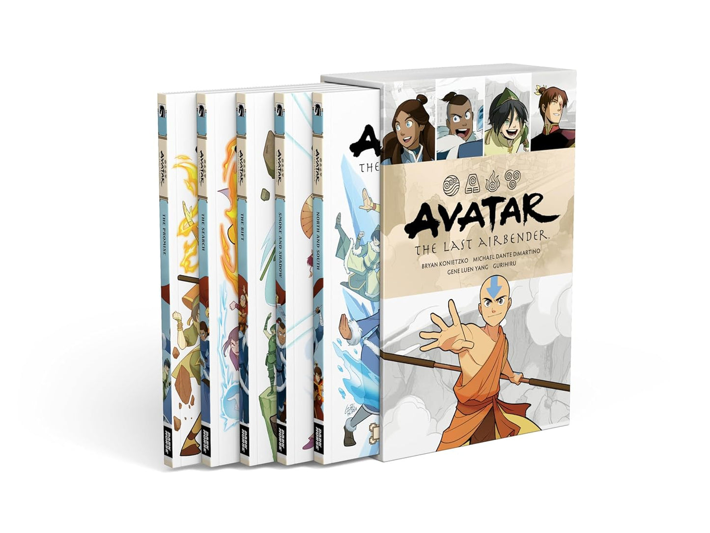 Avatar: The Last Airbender Omnibus Boxed Set (Hardback)