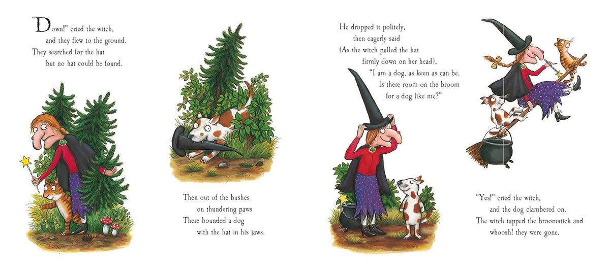 Room on the Broom 25th Anniversary Edition: Enjoy the favourite story – then make your own broomstick!
