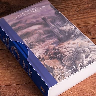 The Lord of the Rings J. R. R. Tolkien (hardback illustrated slipcase edition)